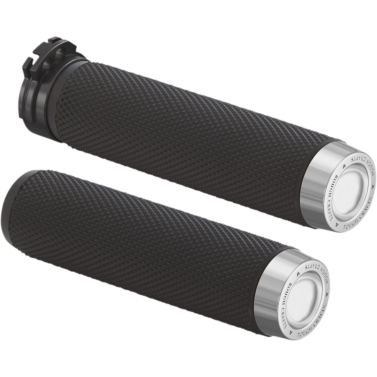 ROUGH CRAFTS 0630-2720 RC-500-001 Grips - Knurled - Cable - Chrome