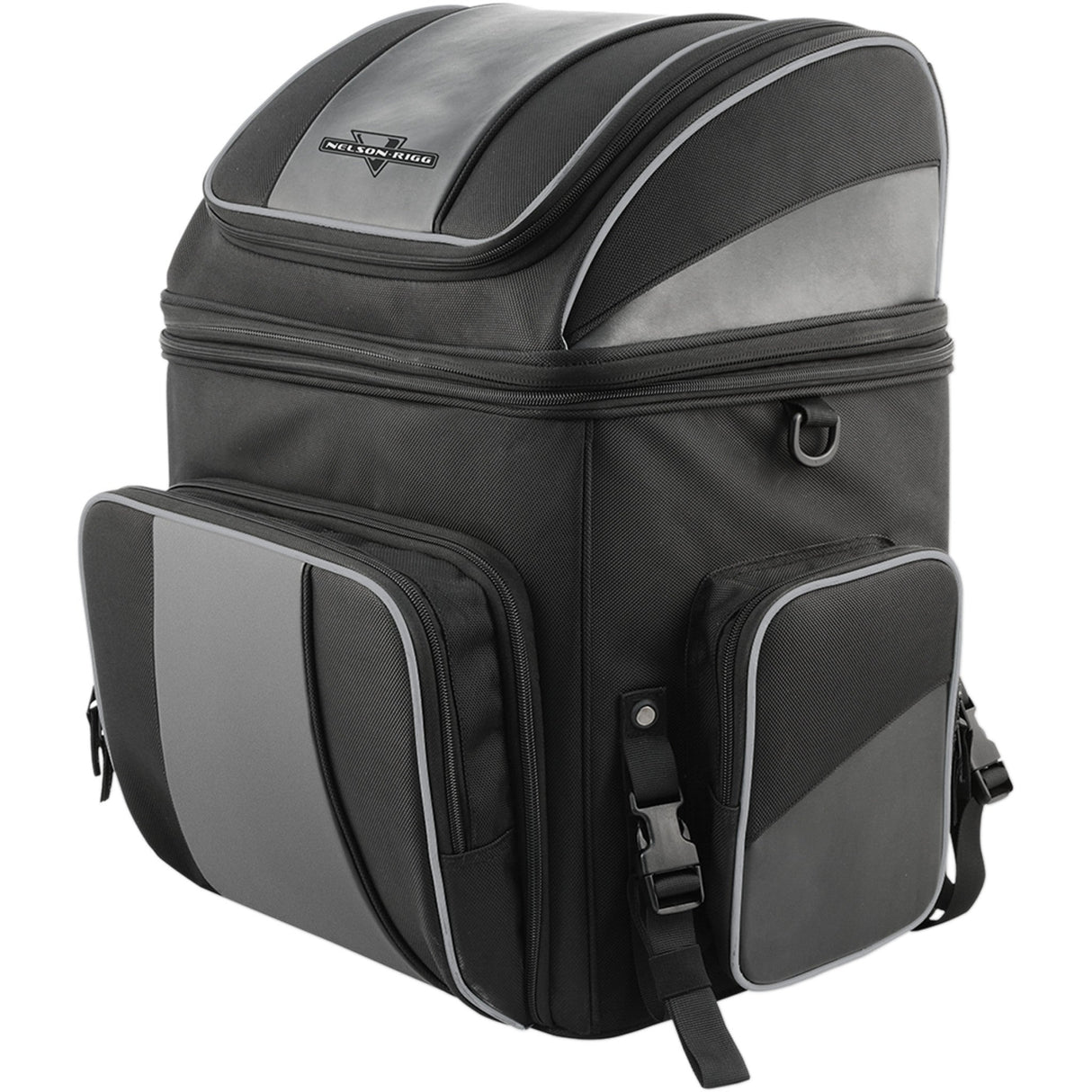 NELSON RIGG 3515-0193 NR-230 Route 1 Destination/Getaway Backrest Bag Destination Backrest Rack Bag - Black