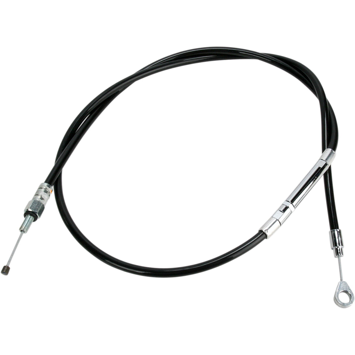 Barnett High-Efficiency Black Vinyl Clutch Cable +6" Size - 101-30-10020-06 For Harley Sportster 1986-2011