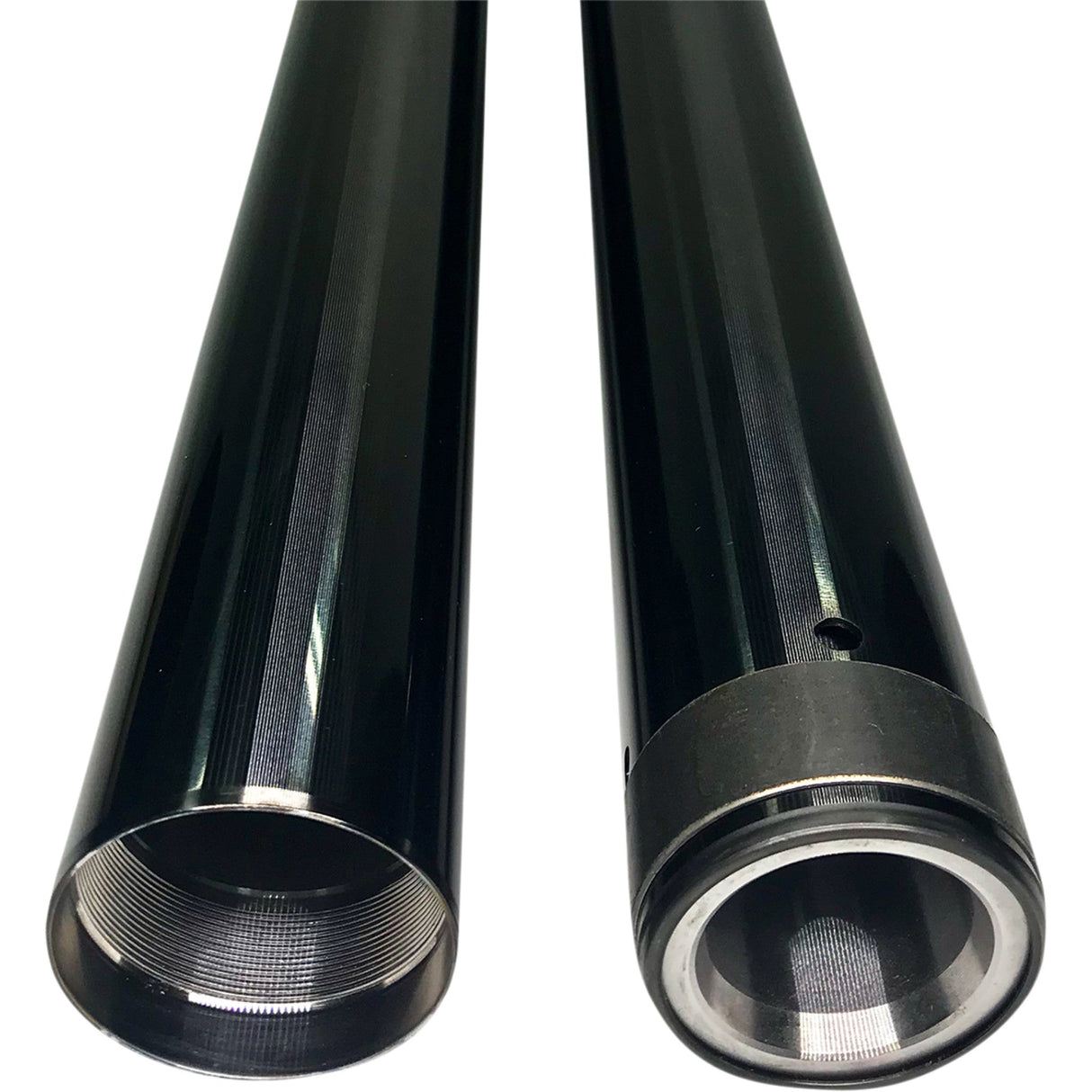 PRO-ONE Perf.mfg. 49MM Fork Tubes 49 Mm 22.875" Black (DLC) Diamond Like Coating - 105125B For Harley Touring 2014-2023