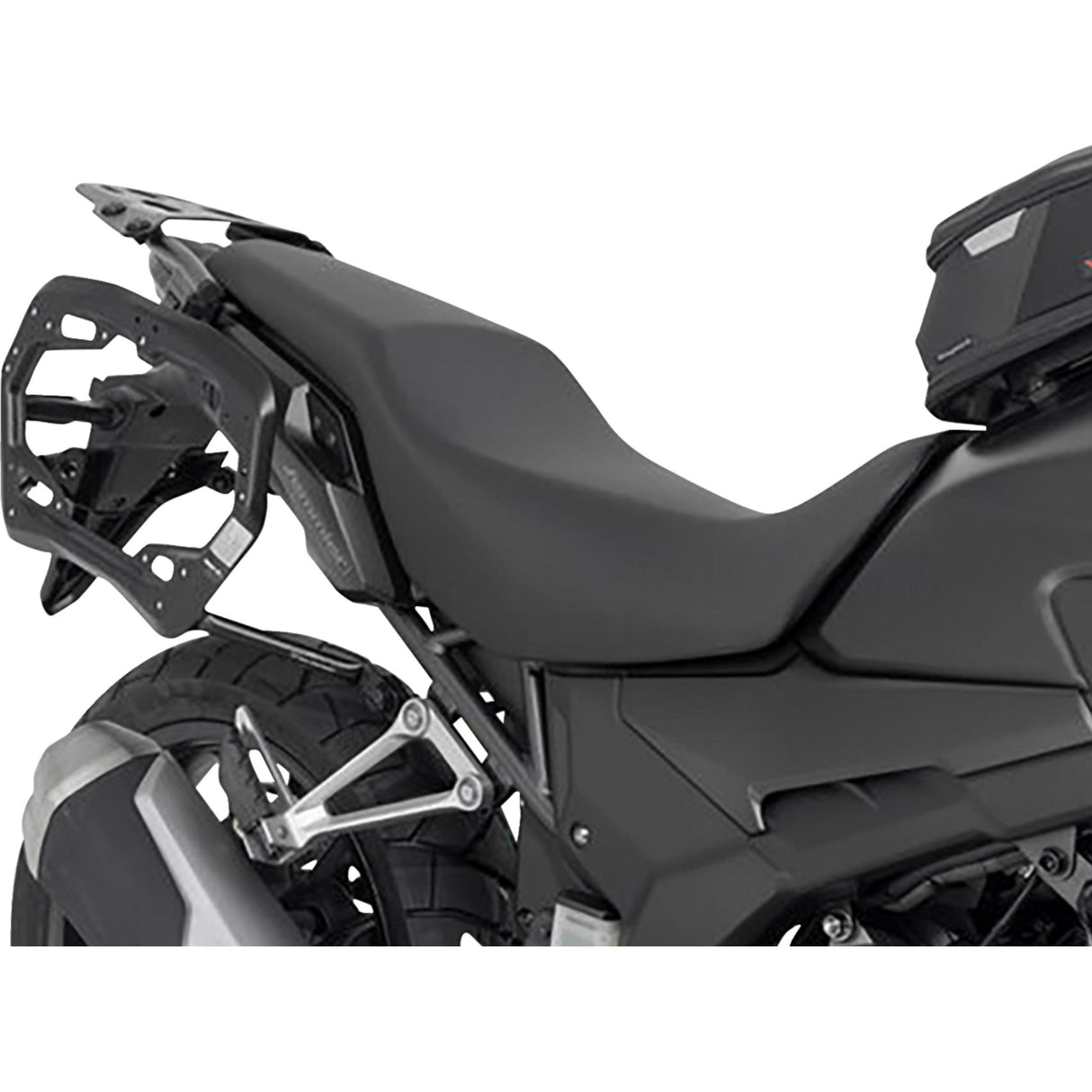 SW-MOTECH 3580-0400 KFT.01.400.70001/S TRAX ADV Aluminum Case System silver - honda cb/cbr/nx 500 '13-'24