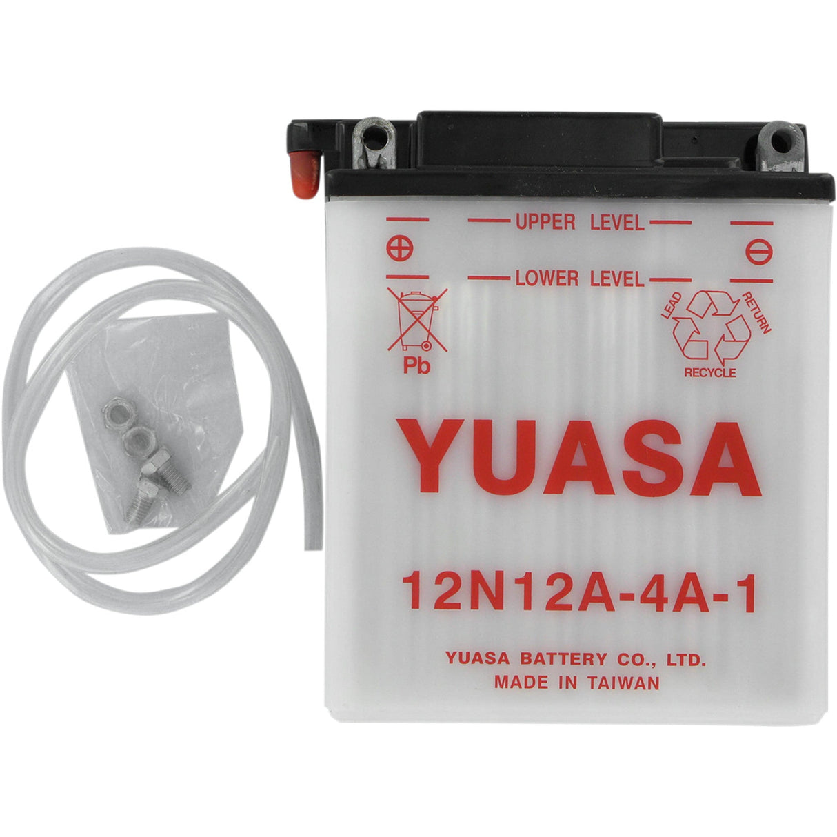 YUASA Y12N12A-4A-1 YUAM2221B Conventional Battery — 12 V Battery - Y12N12A-4A-1