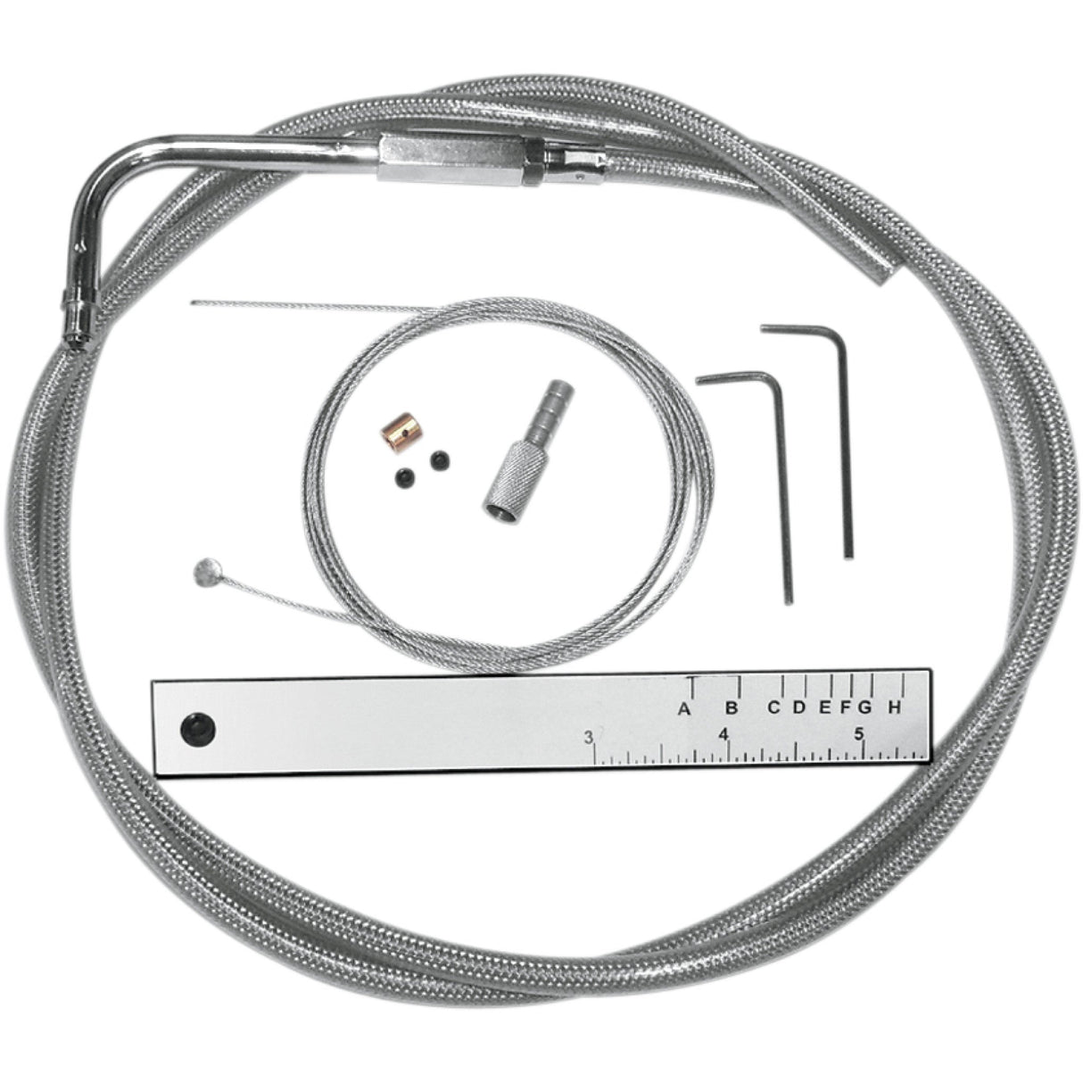MAGNUM SHIELDING 0650-1065 394529 BYO™ Build Your Own™ Control Cable Kit - Idle - 90° - Stainless Steel