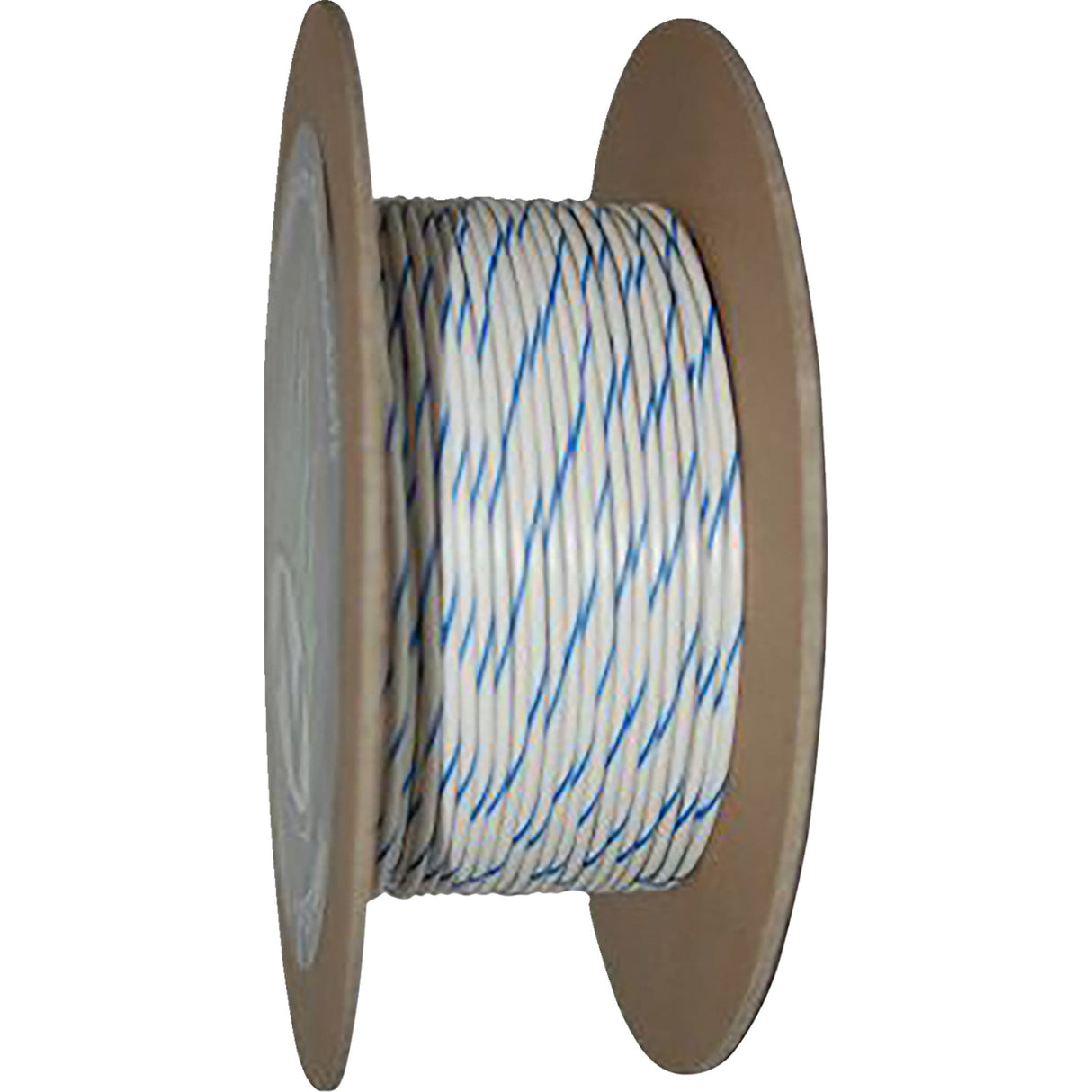 NAMZ 2120-1256 NWR-96-100-20 OEM Color Wire Spool 100' Wire Spool - 20 Gauge - White/Blue