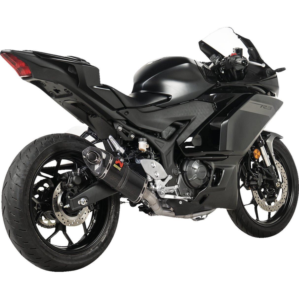 AKRAPOVIC 1810-3234 S-Y3R3-APC Racing Line Exhaust System carbon fiber - yamaha r3 & mt-03