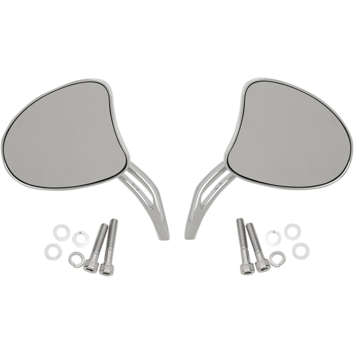 DRAG SPECIALTIES Touring Mirror with Slotted Stem
