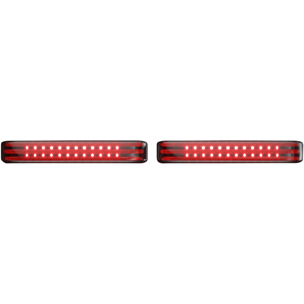 CUSTOM DYNAMICS 2040-2574 PB-SBSEQ-BCM4CS ProBEAM® LED Sequential BAGZ™ Saddlebag Lights - Chrome/Smoke