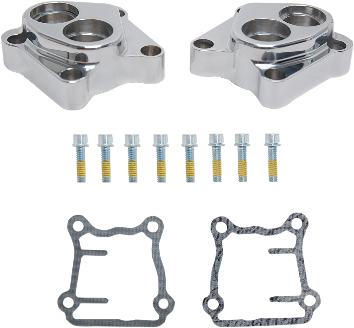 Billet Tappet Covers - Polished - Twin Cam - 0940-0295