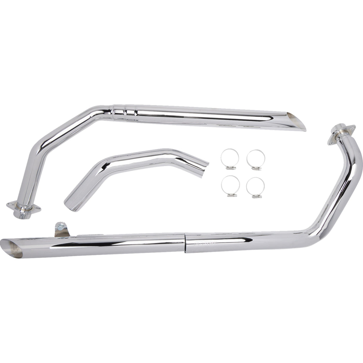 Cobra Drag Pipes 2-Into-2 Exhaust System - 1274 Honda VT750DC Shadow Spirit 2001-2003
