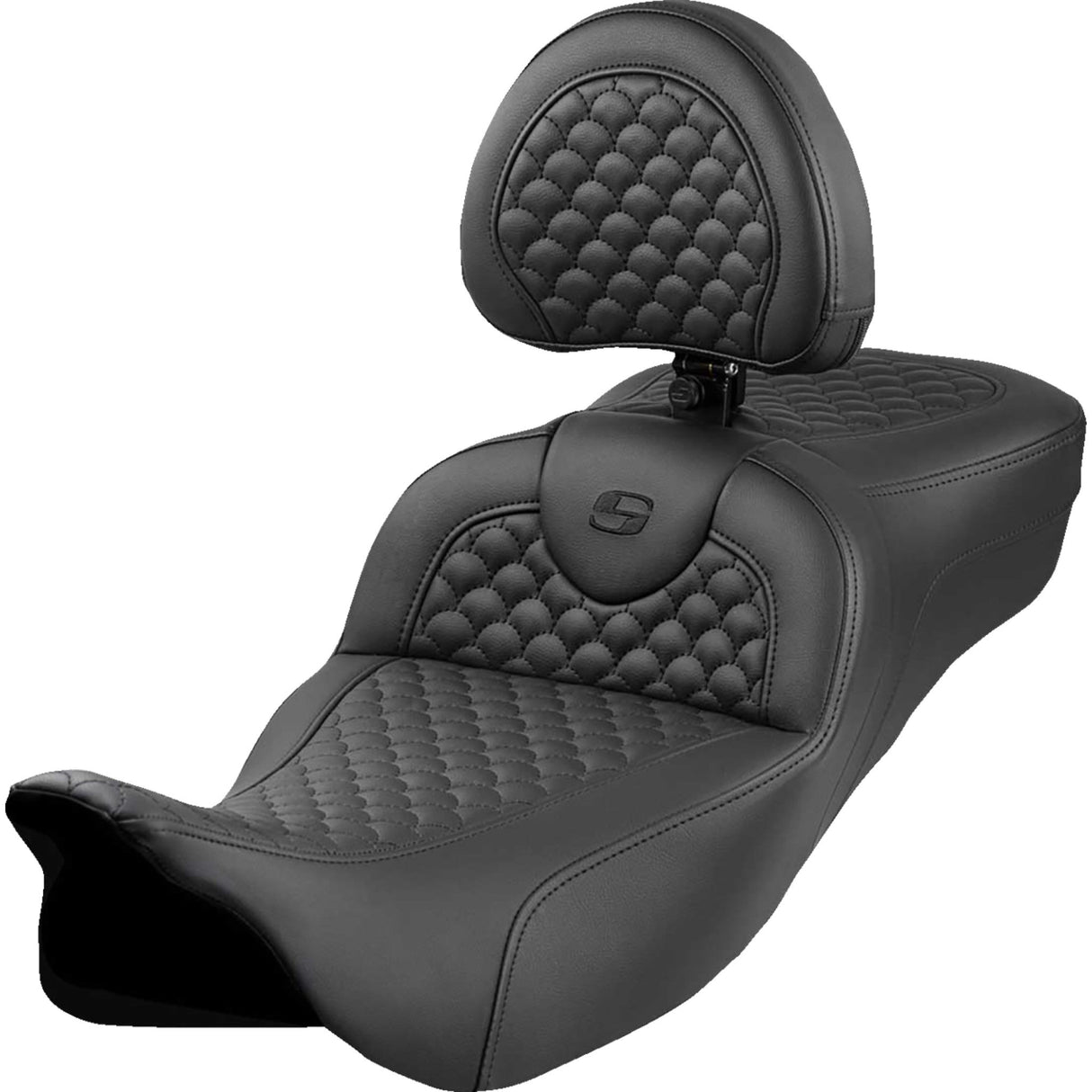 Saddlemen Roadsofa™ Seat - 808-07B-209B0 For Harley Touring 2008-2024