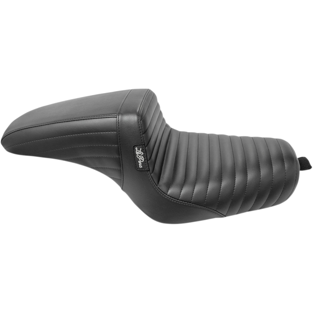 LePera Kickflip Seat — Pleated Black - LK-596PT For Harley Sportster 2010-2022