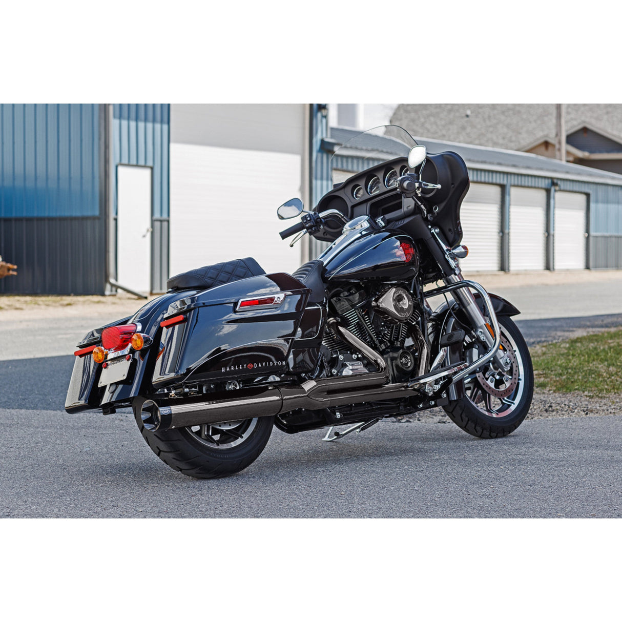 S&s Cycle Sidewinder 2-Into-1 Exhaust System - 550-1123 For Harley Touring 2017-2026