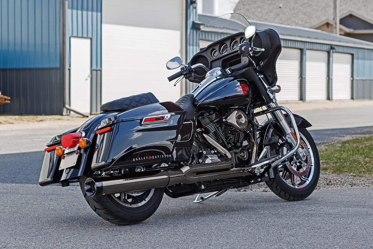 2-into-1 Sidewinder® Exhaust System - Lava Chrome - 50-State - M8 - 1800-2723