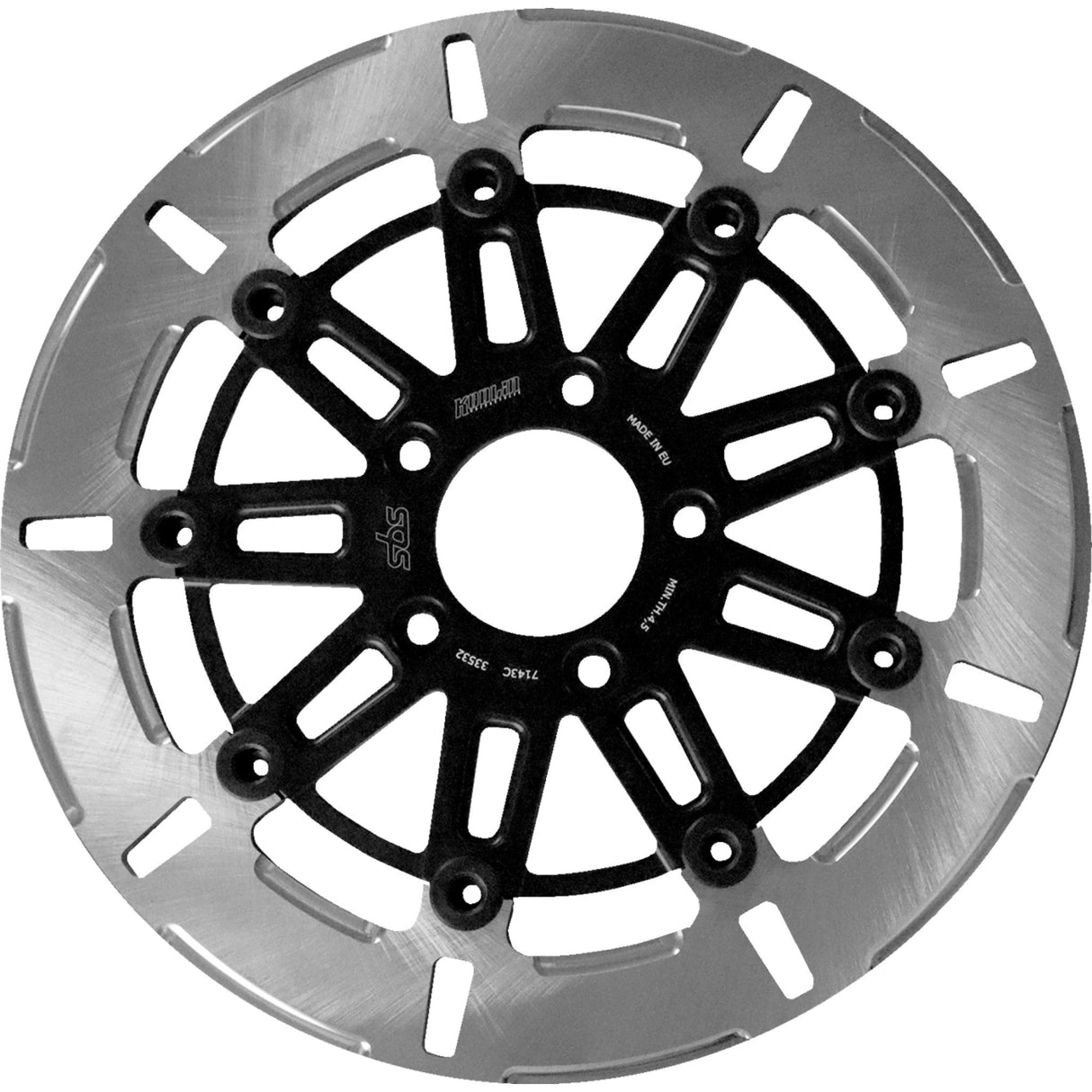 SBS 1710-4776 7143C Brake Rotor 9-spoke