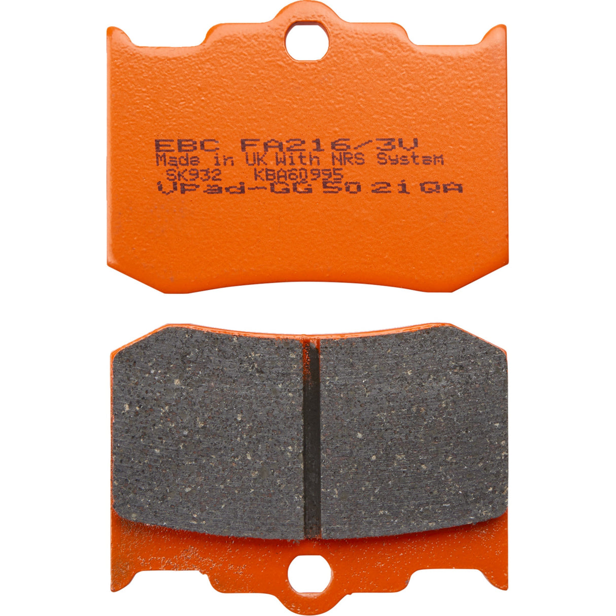 EBC 1721-1416 FA216/3V Sintered Metal Caliper Brake Pads Brake Pads - FA216/3V