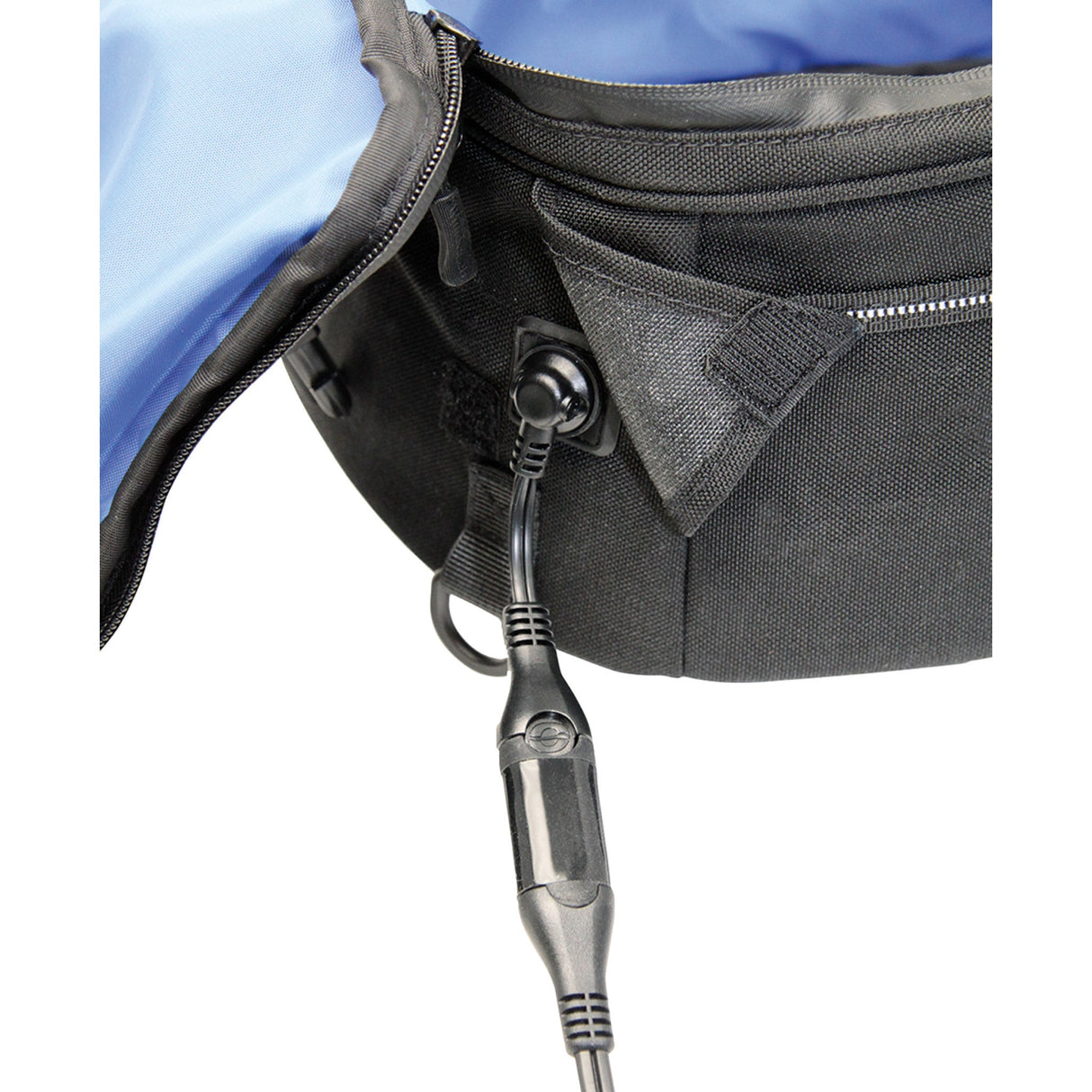 TECMATE 3807-0328 O-30 Tank Bag/Hard Case Power Entry Cable Power Cord - DC 2.5 mm Plug to SAE Adapter