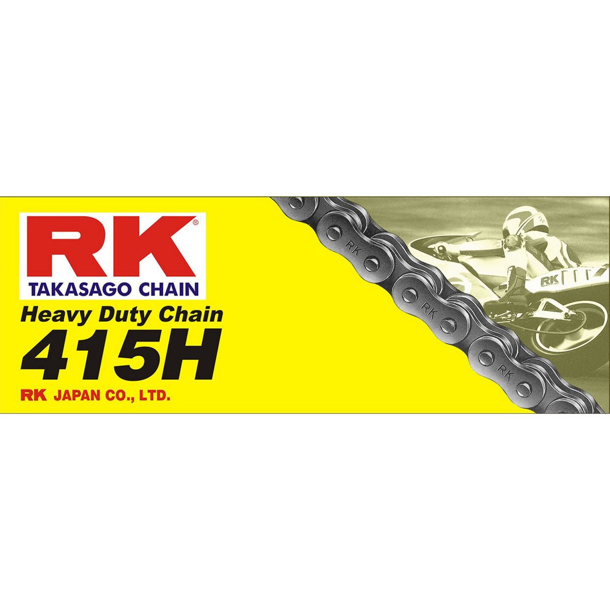 RK 1221-0133 M415H-110 Heavy Duty (H) M415H Chain M415H - Heavy-Duty Chain - 110 Links