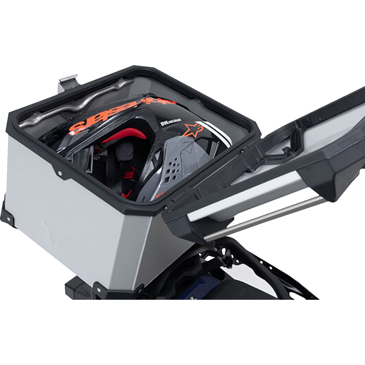 SW-MOTECH 3580-0524 GPT.07.897.70100/S TRAX ADV Top Case System silver - bmw f750gs/f800gs/f850gs '18-'24