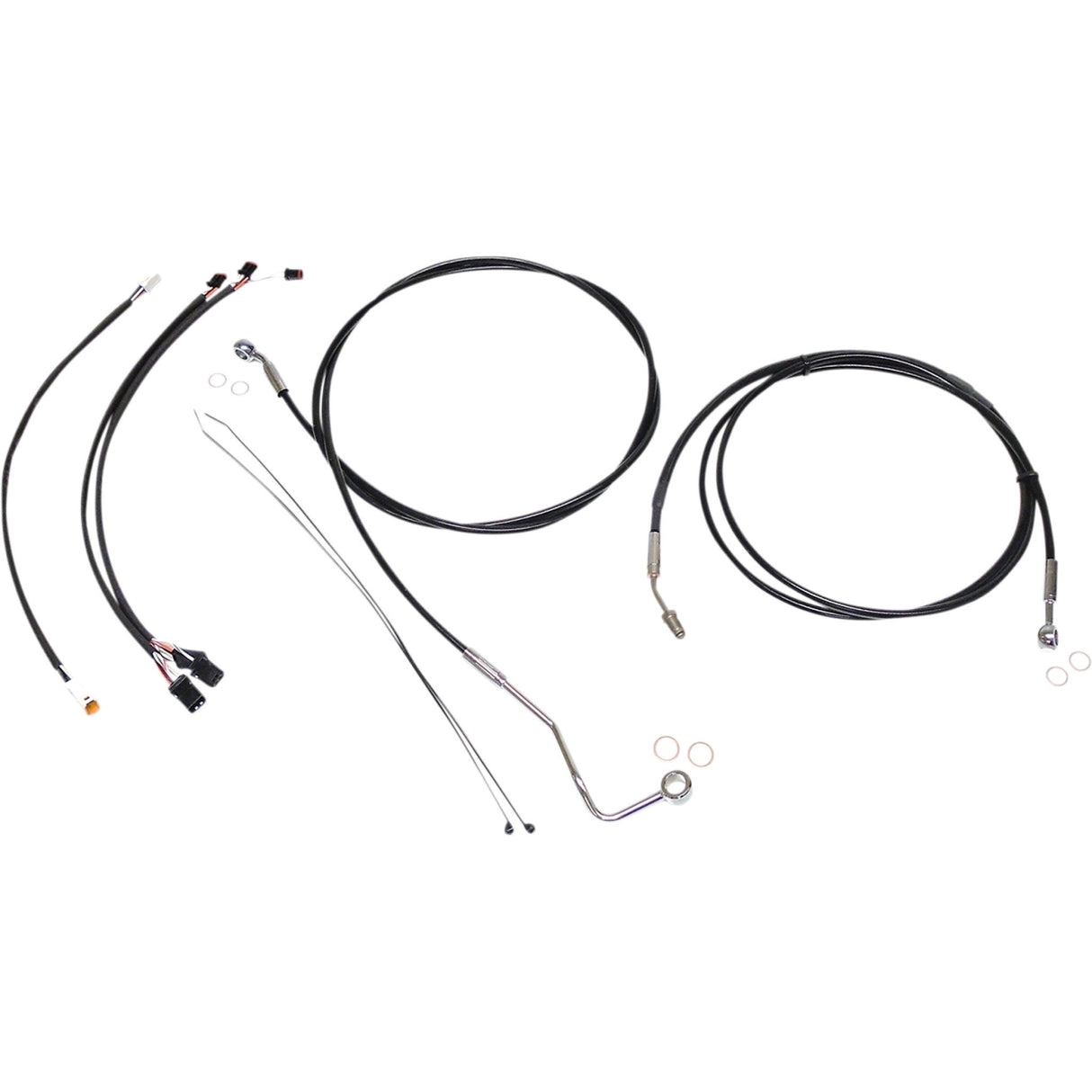 MAGNUM SHIELDING 0662-0699 489932 XR Handlebar Installation Kit - Black/Chrome