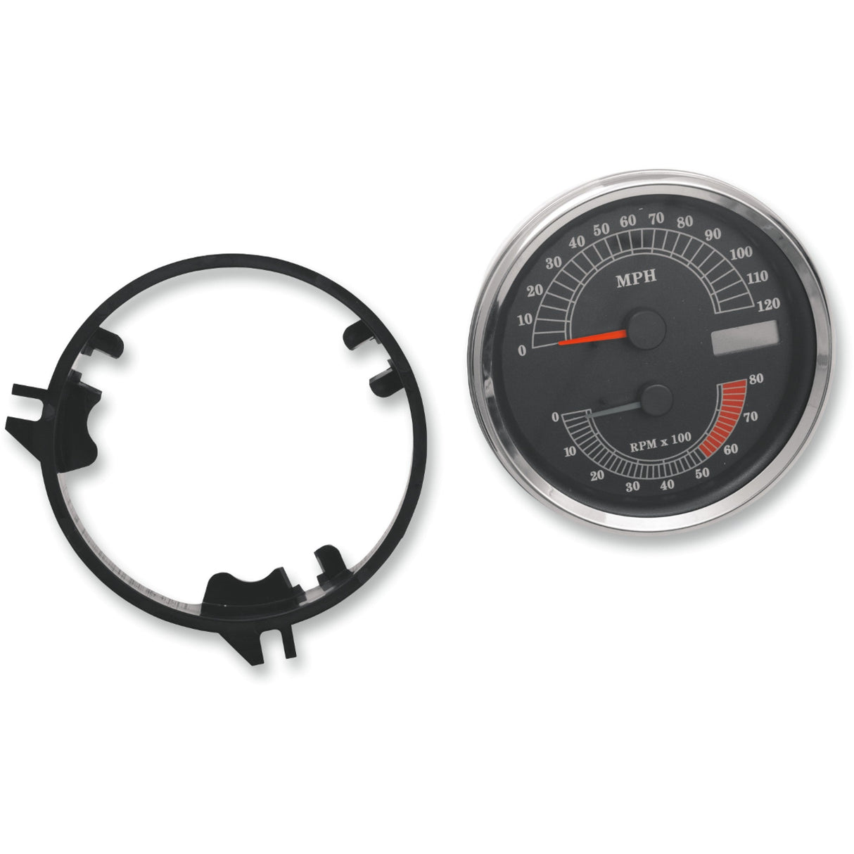 Drag Specialties MPH Gauge For Harley Dyna / Touring / Softail 1996-2003