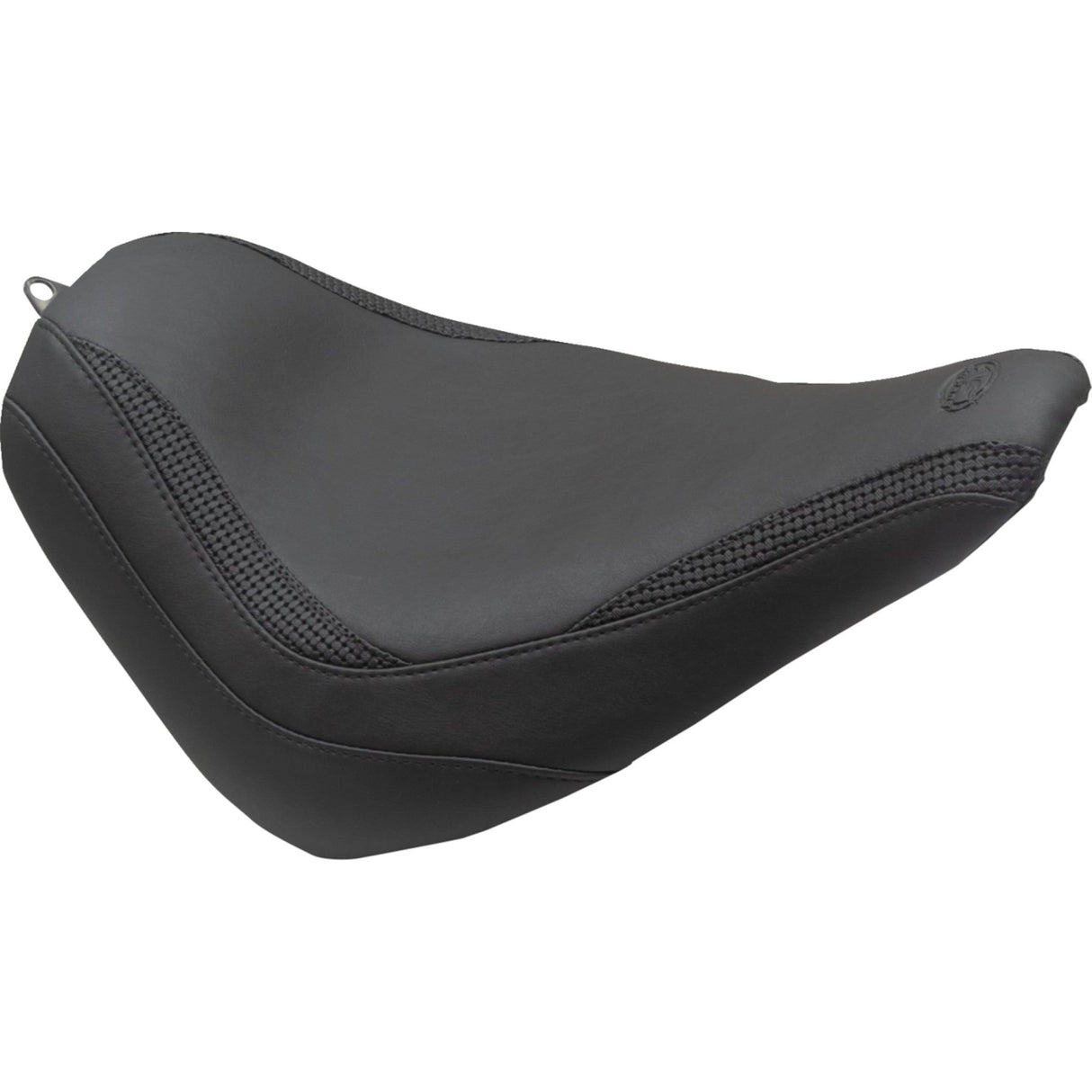 Mustang Runaround™ Solo Seat Solo Black Basketweave - 83071 For Harley Softail Slim 2018-2021