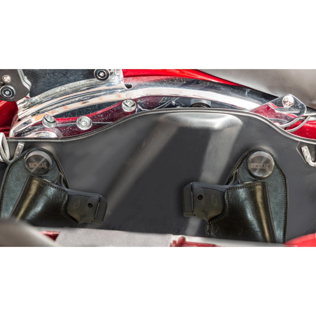 Rickrak ® Saddlebag Gun Holster Small - SBGH-R-S For Harley Touring 1985-2026