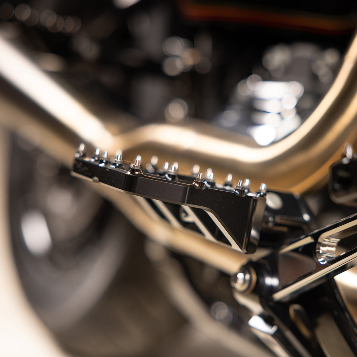 Thrashin Supply Co. Aggressor Floorboards - TSC-2031-1-D For Harley Motorcycles 1972-2025