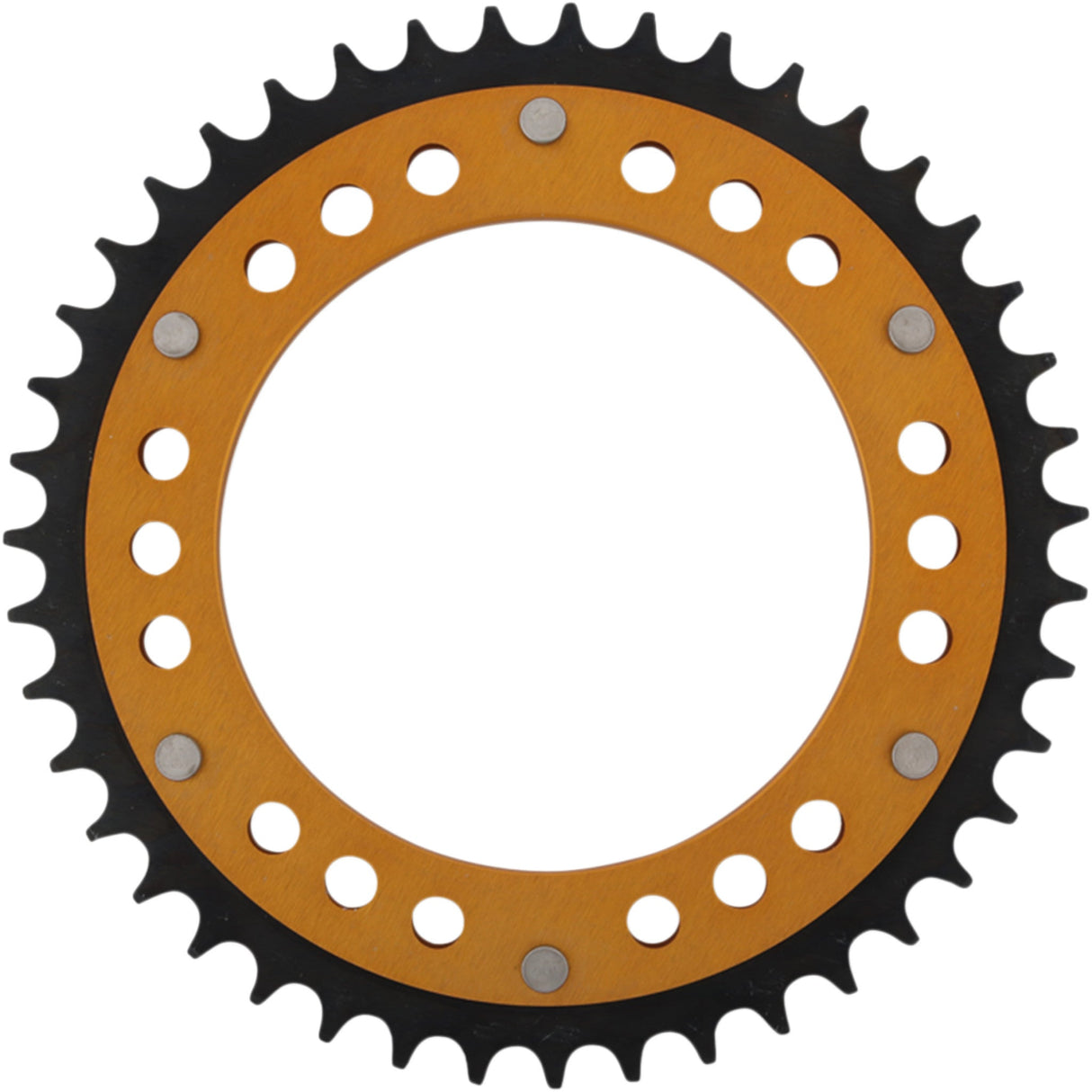SUPERSPROX 1210-1946 RST-1306-43-GLD Stealth Rear Sprocket 43 tooth - gold - honda