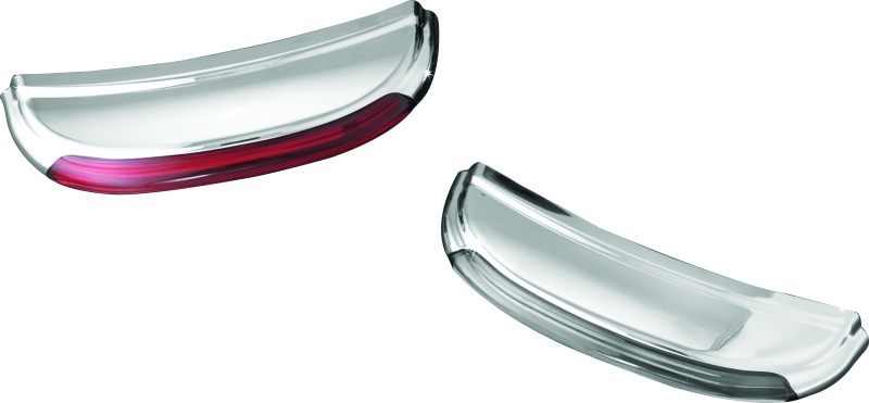 Kuryakyn 3154 L.e.d. Turn Signal Bar Filler Panel Red