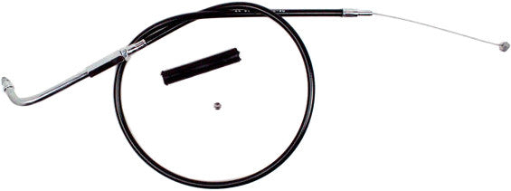 Motion Pro Black Vinyl Throttle Cable - 06-0318 For Harley Dyna 1996-2014