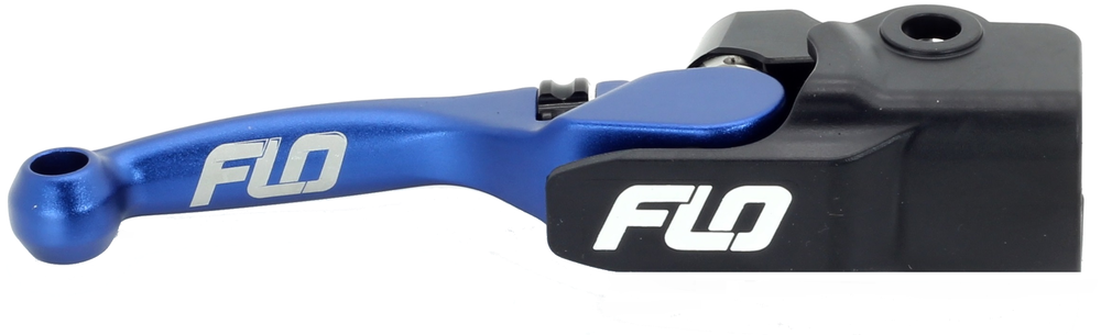 Flo Motorsports PRO 160 Brake Lever Blue - BL-711B For Beta Dirt Bikes 2012-2023 | Kawasaki Dirt Bikes 2000-2024 | Honda Dirt Bikes 1992-2019