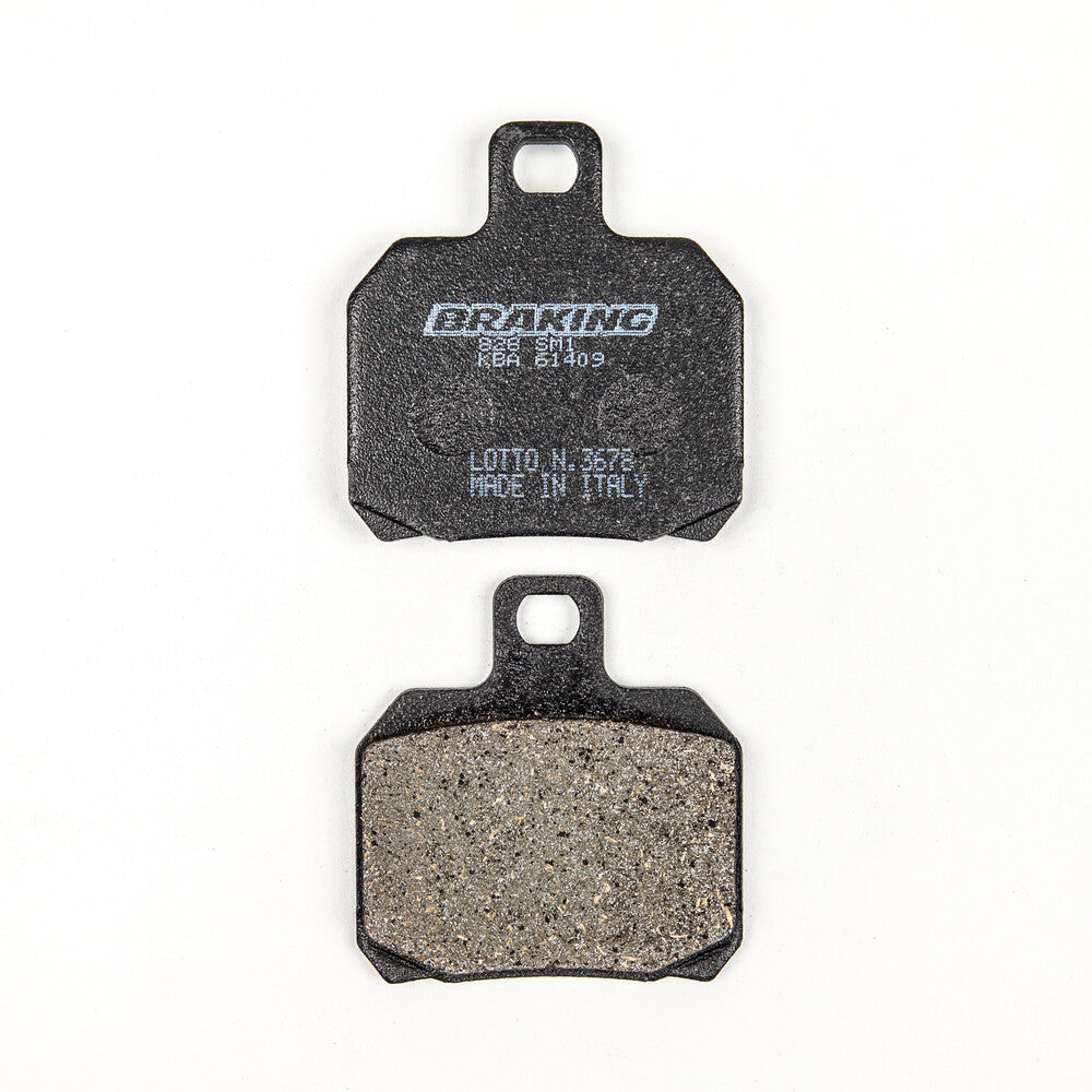 Braking 31-828S 828SM1 BRAKE PAD SET SEMI-METALLIC