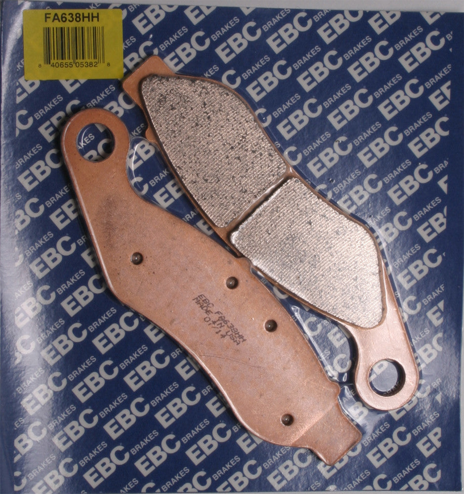 Ebc 15-638H FA638HH BRAKE PADS FA638HH DOUBLE-H SINTERED