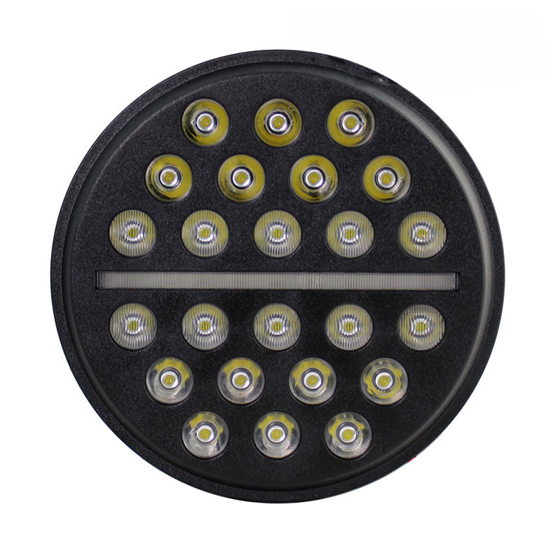 Original Garage Moto 7" OG X-Series LED Headlight - L-HL-07-BK For Harley Motorcycles 1940-2026