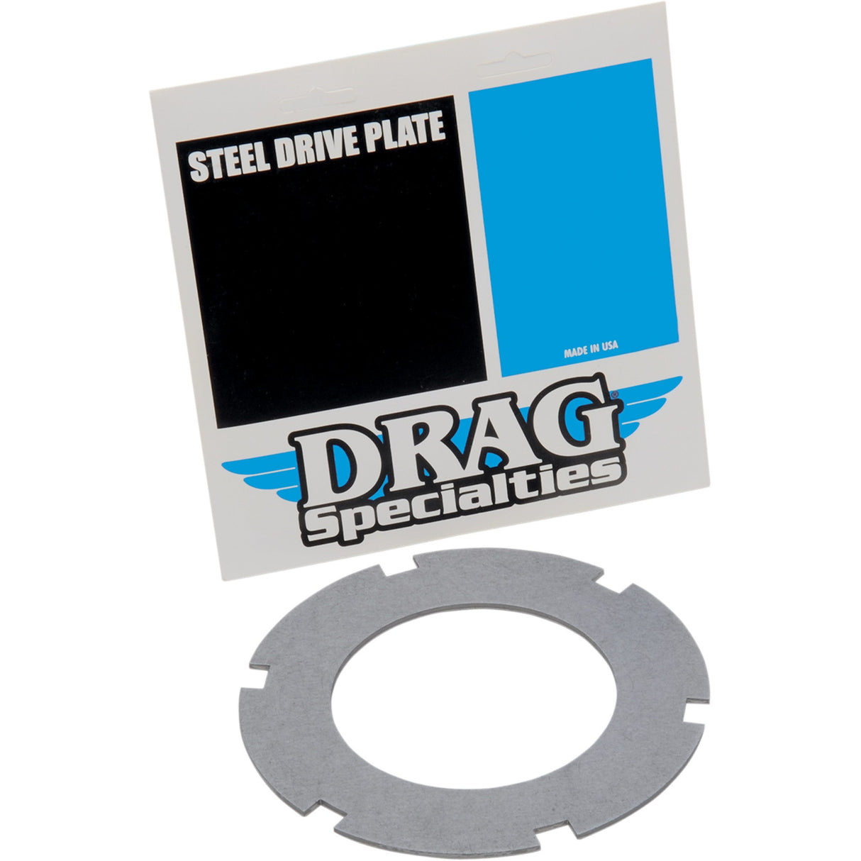 Drag Specialties Steel Drive Plates '41-E'84 Big Twin For Harley Motorcycles 1941-1984