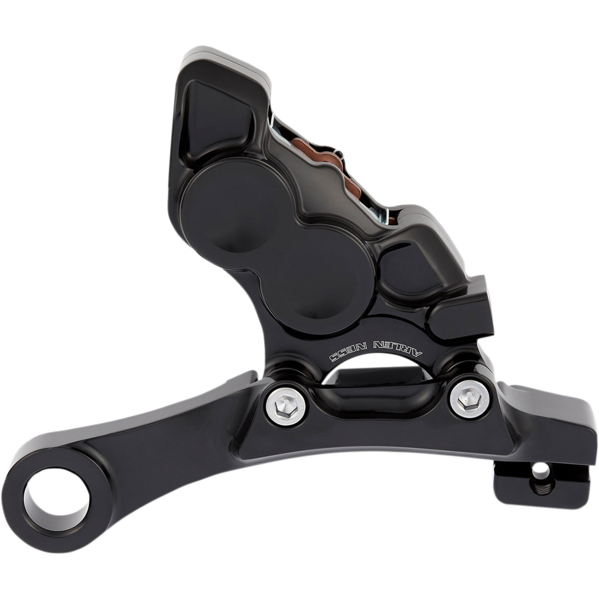 Arlen Ness Ness Tech Four-Piston Caliper Rear 11.8" Black - 02-305 For Harley Touring 2008-2026