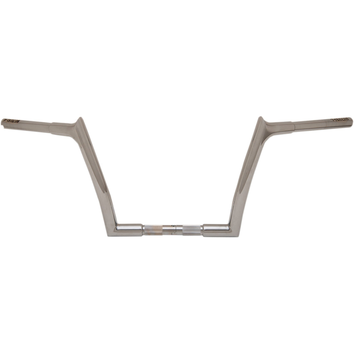 FAT Baggers INC. 1-1/4" EZ Install Pointed Top Handlebar 10" Chrome - 907010 For Harley Touring / Softail / Road King / Road Glide 1994-2023