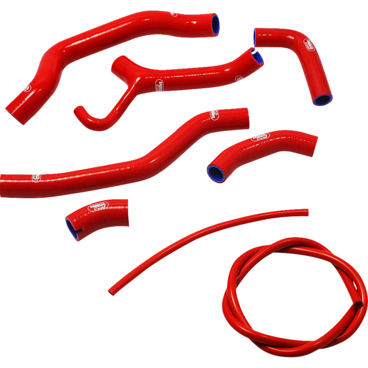 SAMCO SPORT 1902-1847 DUC-36-RD Radiator Hose Kit — Standard Radiator Hose Kit - Red - Ducati