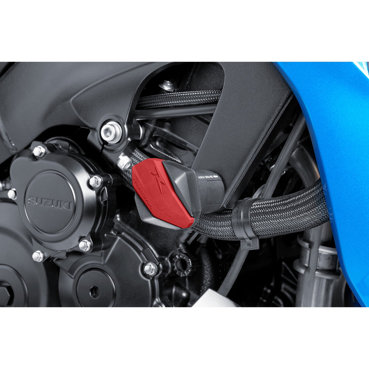 Puig Hi-Tech Parts Slider Cap - 6378R For Kawasaki Motorcycles 2007-2023 | Ducati Motorcycles 2009-2023 | Suzuki Motorcycles 2001-2022