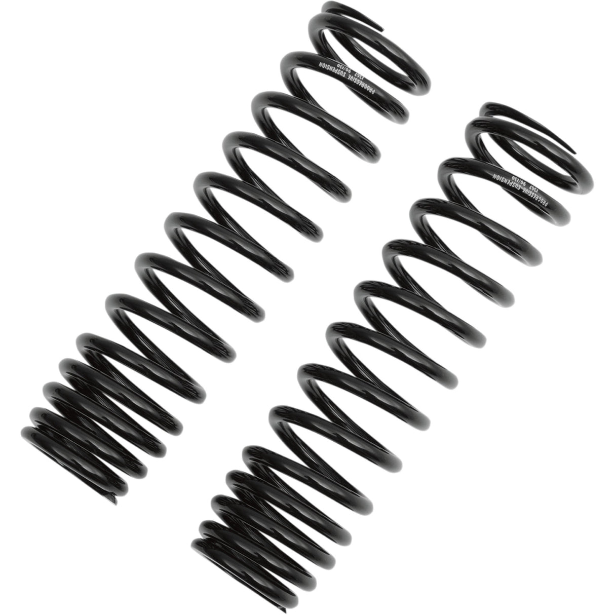 Progressive Suspension Shock Springs For 12-Series & 412-Series 95-140 Lb In Black - 03-1367B Kawasaki Motorcycles 1972-2006