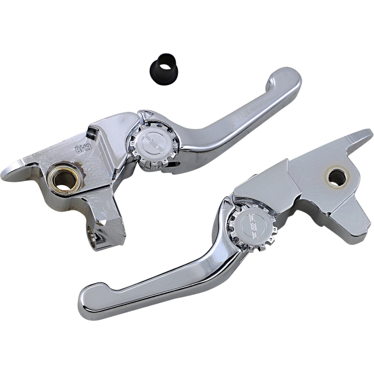 PSR Anthem Shorty Lever Set Chrome - 12-01661-20 For Harley Touring 2017-2020