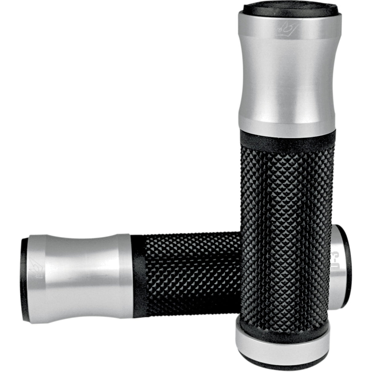 DRIVEN RACING 0630-0704 D3SL 7/8" D3 Grips Grips - D3 - Silver/Black