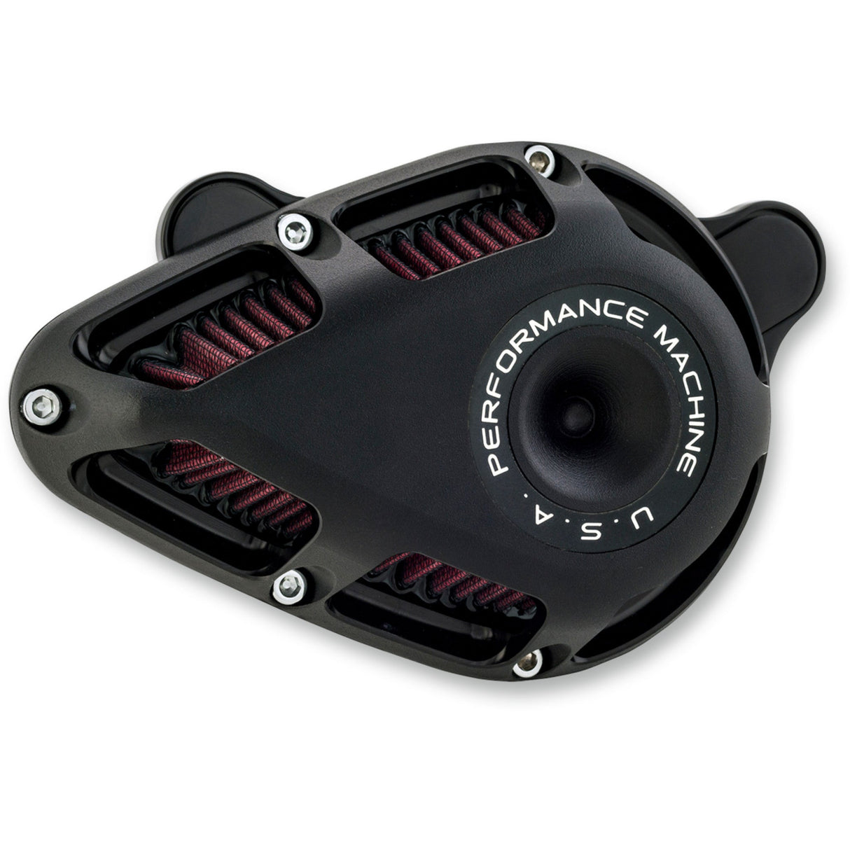 Performance Machine Jet Air Cleaner - 0206-2140-SMB For Harley Motorcycles 2017-2023