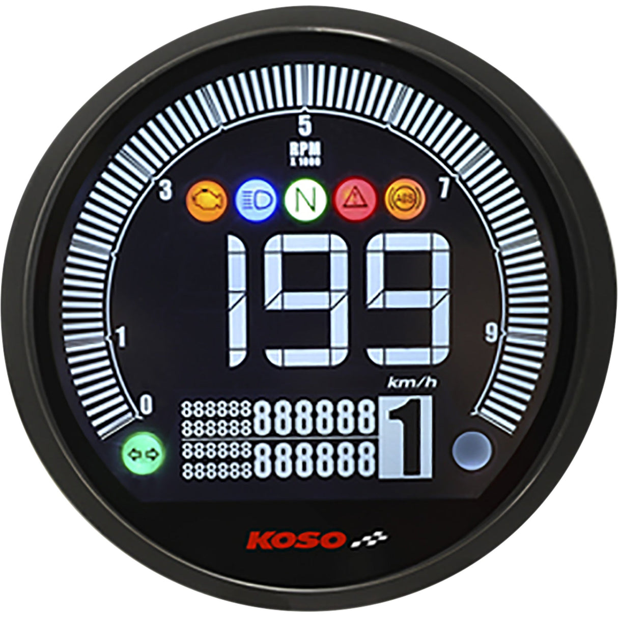 Koso North America R Nine T Gauge - BA077001 BMW Nine 2017-2023