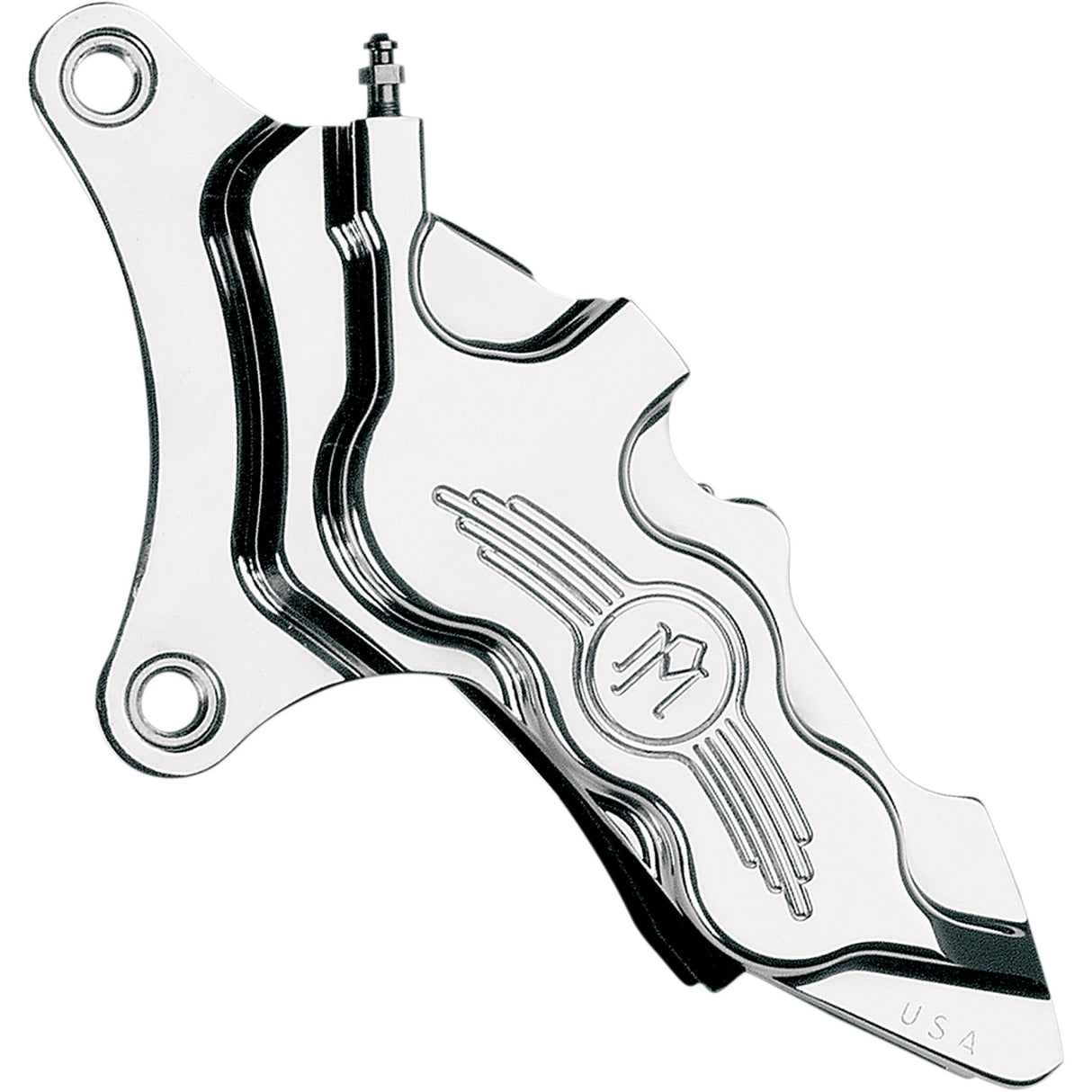 PERFORMANCE MACHINE (PM) 1701-0091 0051-2915-CH Six-Piston Differential-Bore Front Caliper - 6 Piston Caliper - 11.5" - Left - Chrome