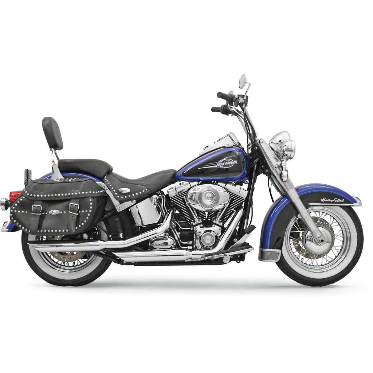 Bassani Xhaust Firepower Series Muffler - 12117B For Harley 2007-2017