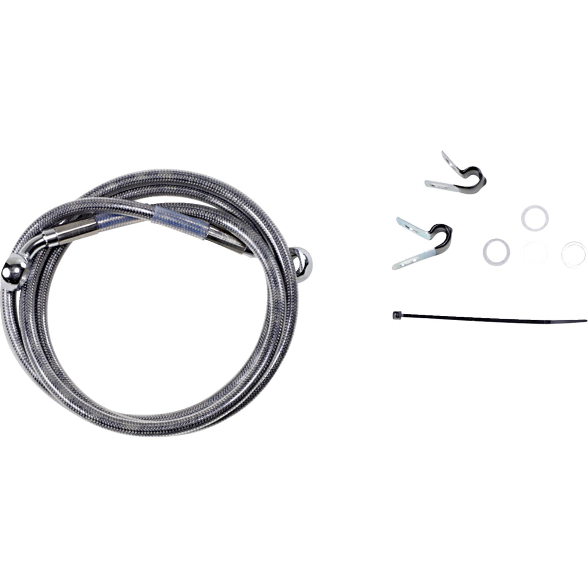 DRAG SPECIALTIES Extended Length Brake Line Kit Front - XL