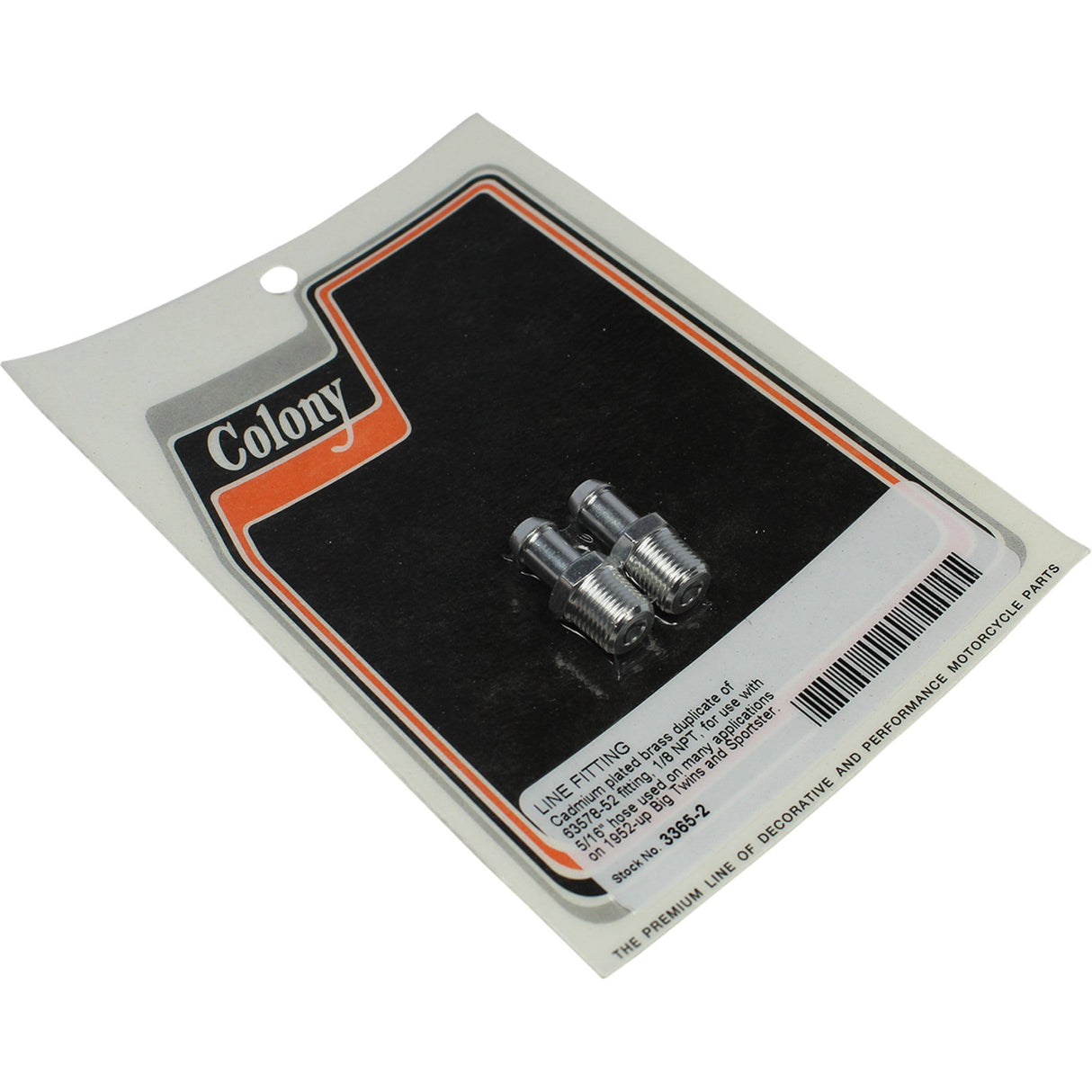COLONY 2404-1027 3365-2 Line Fitting universal
