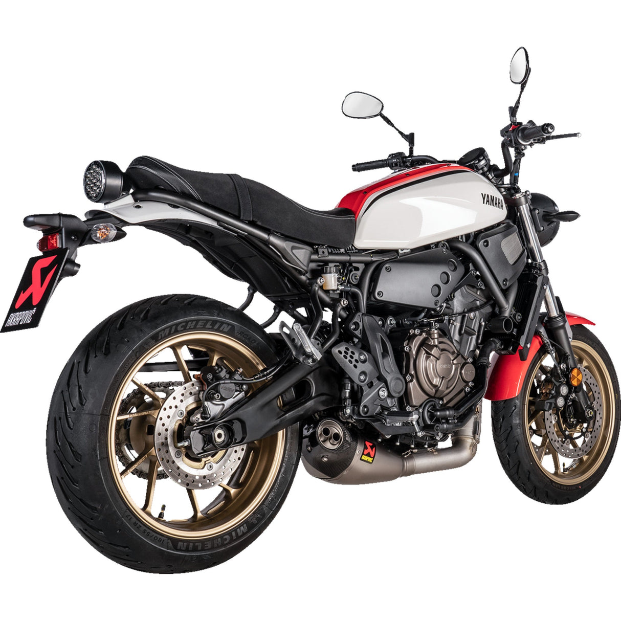 AKRAPOVIC 1811-4620 S-Y7R8-HEGEHT/1 Racing Line Exhaust System titanium - yamaha mt-07/xsr 700