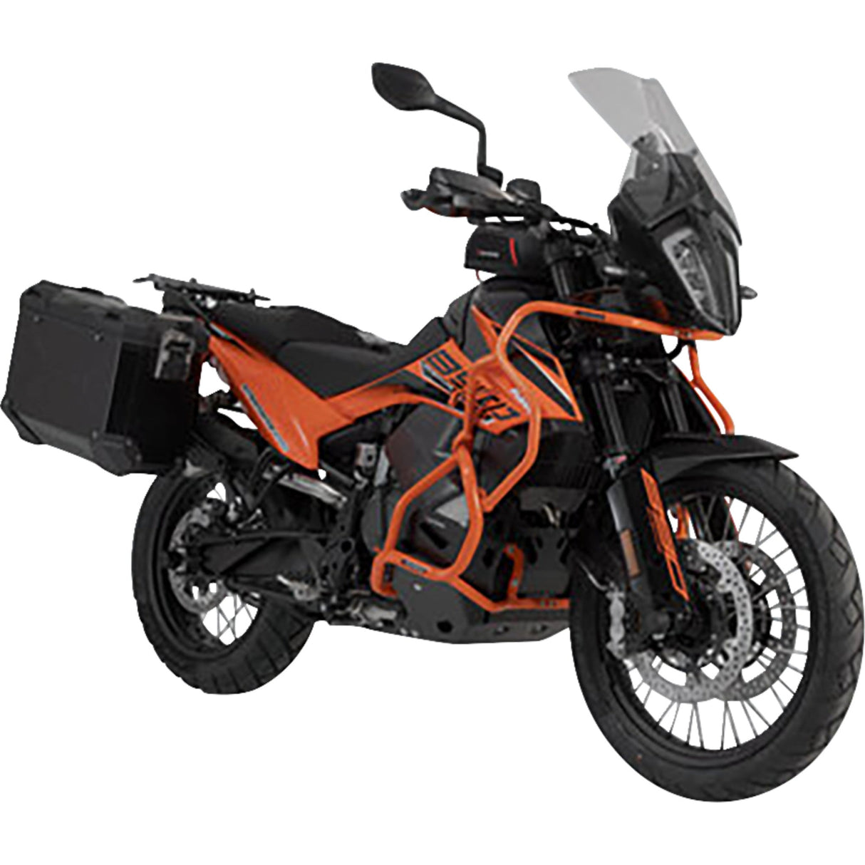 SW-MOTECH 3580-0358 KFT.04.521.70001/B TRAX ADV Aluminum Case System black - ktm adventure 790/890/smt 890 '19-'24